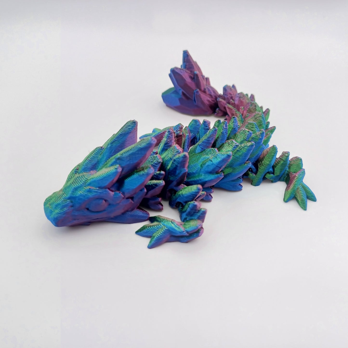 Dragon Fidget Toy - Choose Your Size and Color of Articulated 3D Printed Dragons - Desk Decor, Birthday, Holiday, or Any Occasion Gift