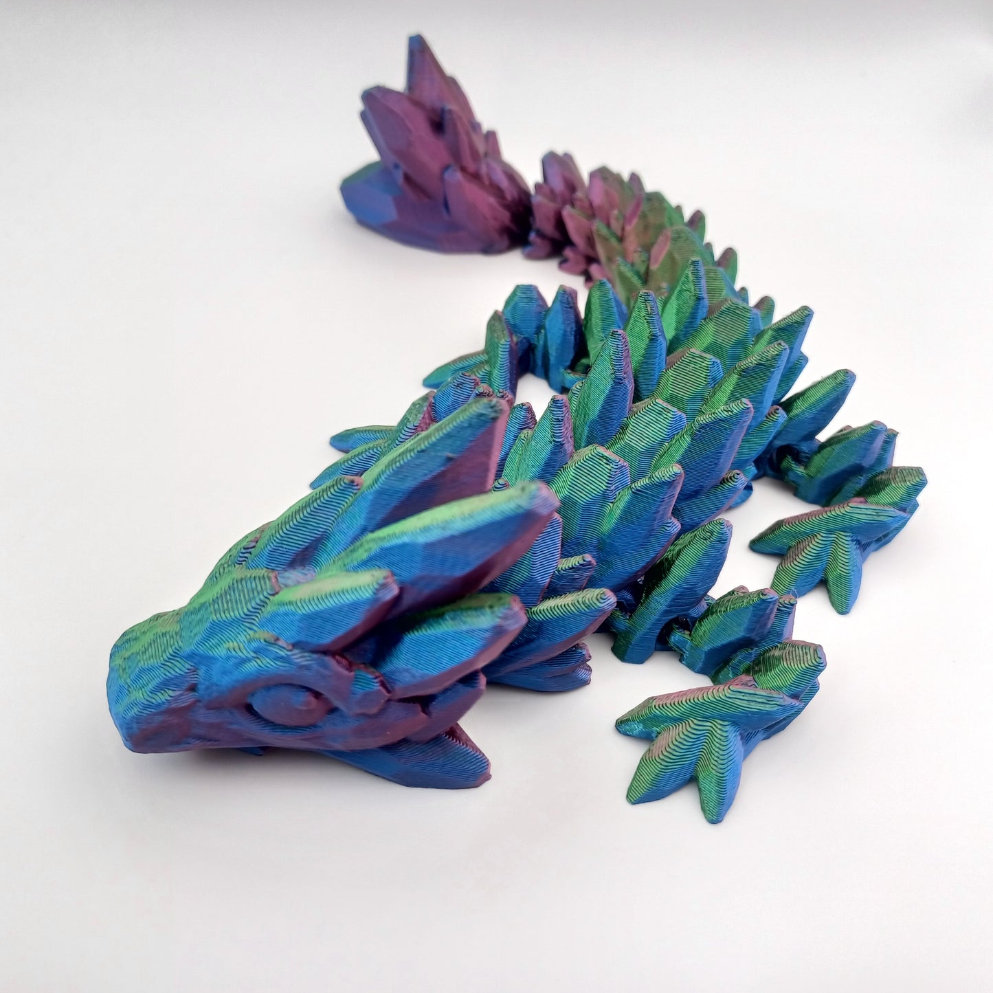 Dragon Fidget Toy - Choose Your Size and Color of Articulated 3D Printed Dragons - Desk Decor, Birthday, Holiday, or Any Occasion Gift