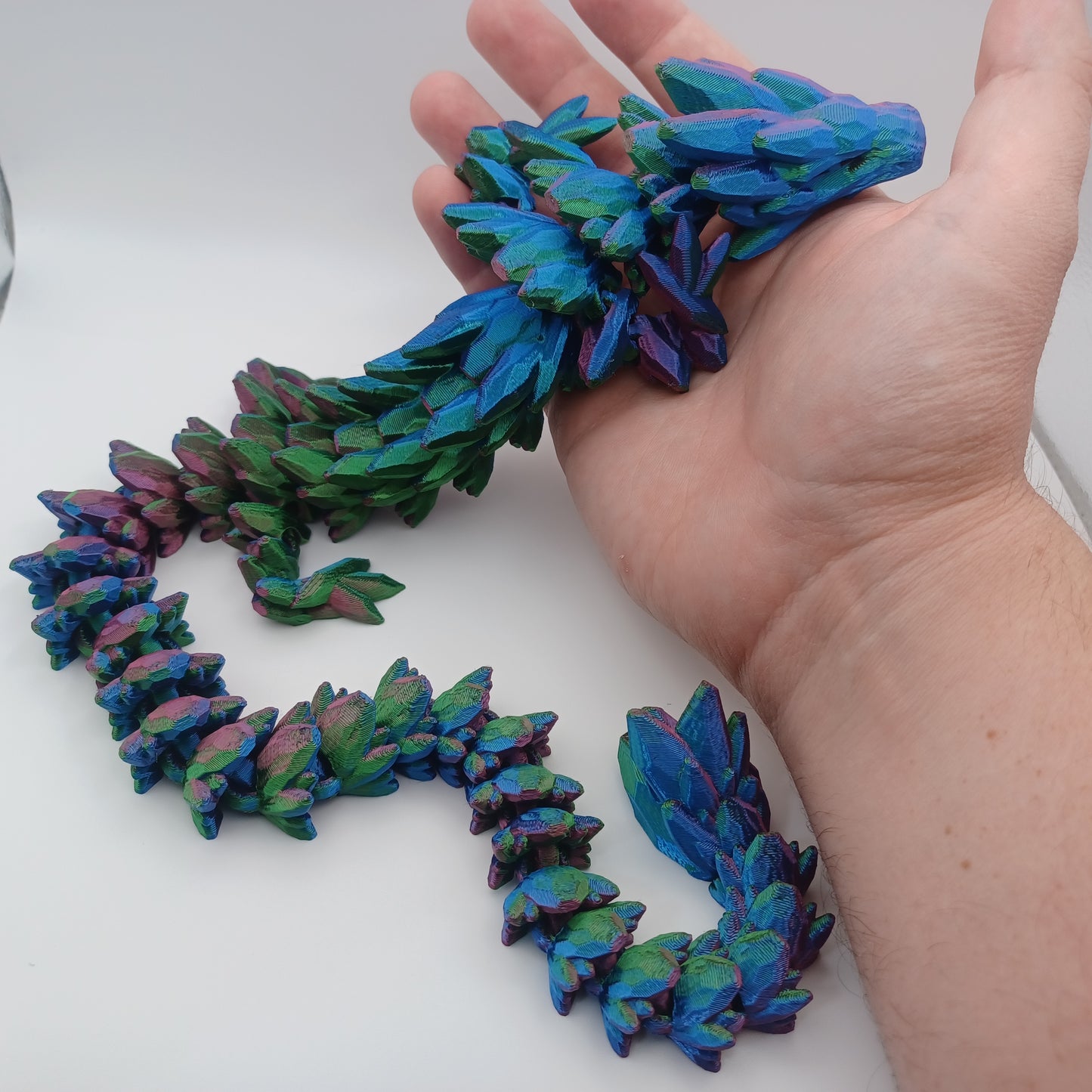 Dragon Fidget Toy - Choose Your Size and Color of Articulated 3D Printed Dragons - Desk Decor, Birthday, Holiday, or Any Occasion Gift