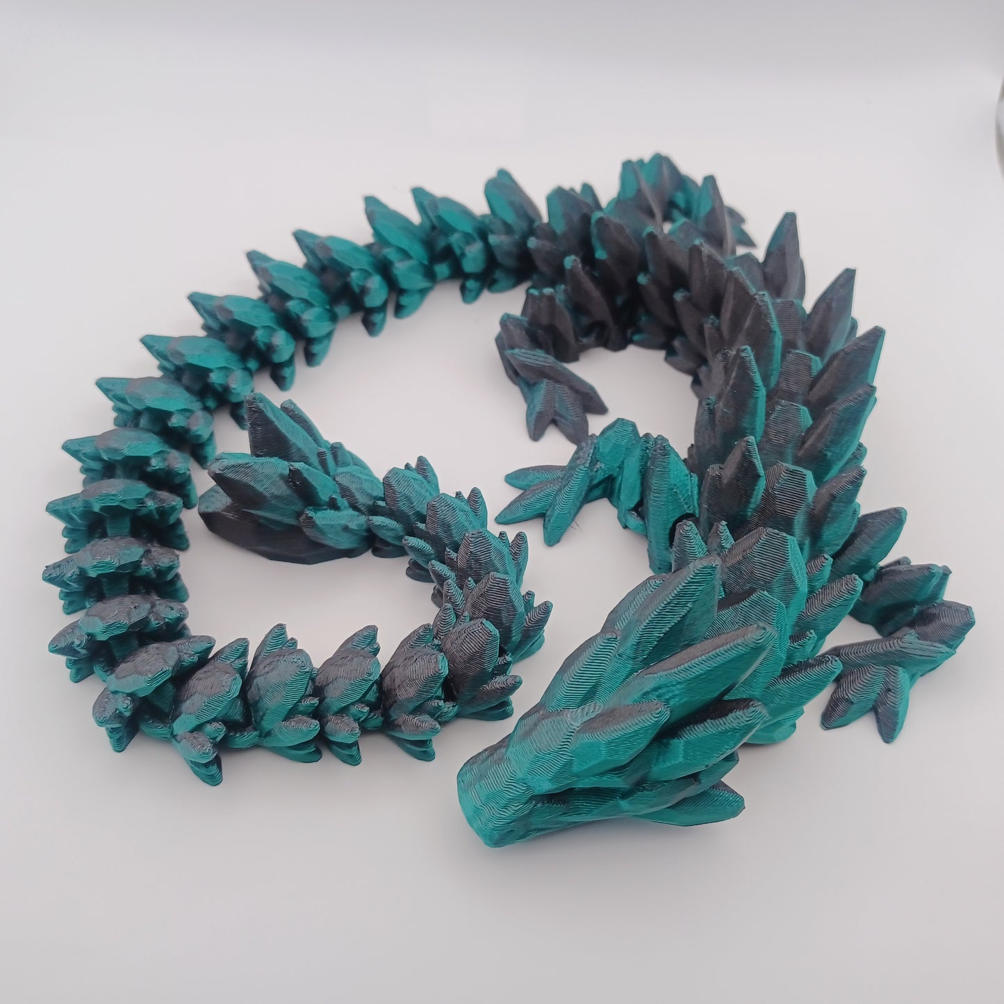Dragon Egg with Dragon Inside - Pick Your Size and Color - Articulating 3D Printed Fidget Toy, Desk Decor, Birthday Present, Christmas Gift