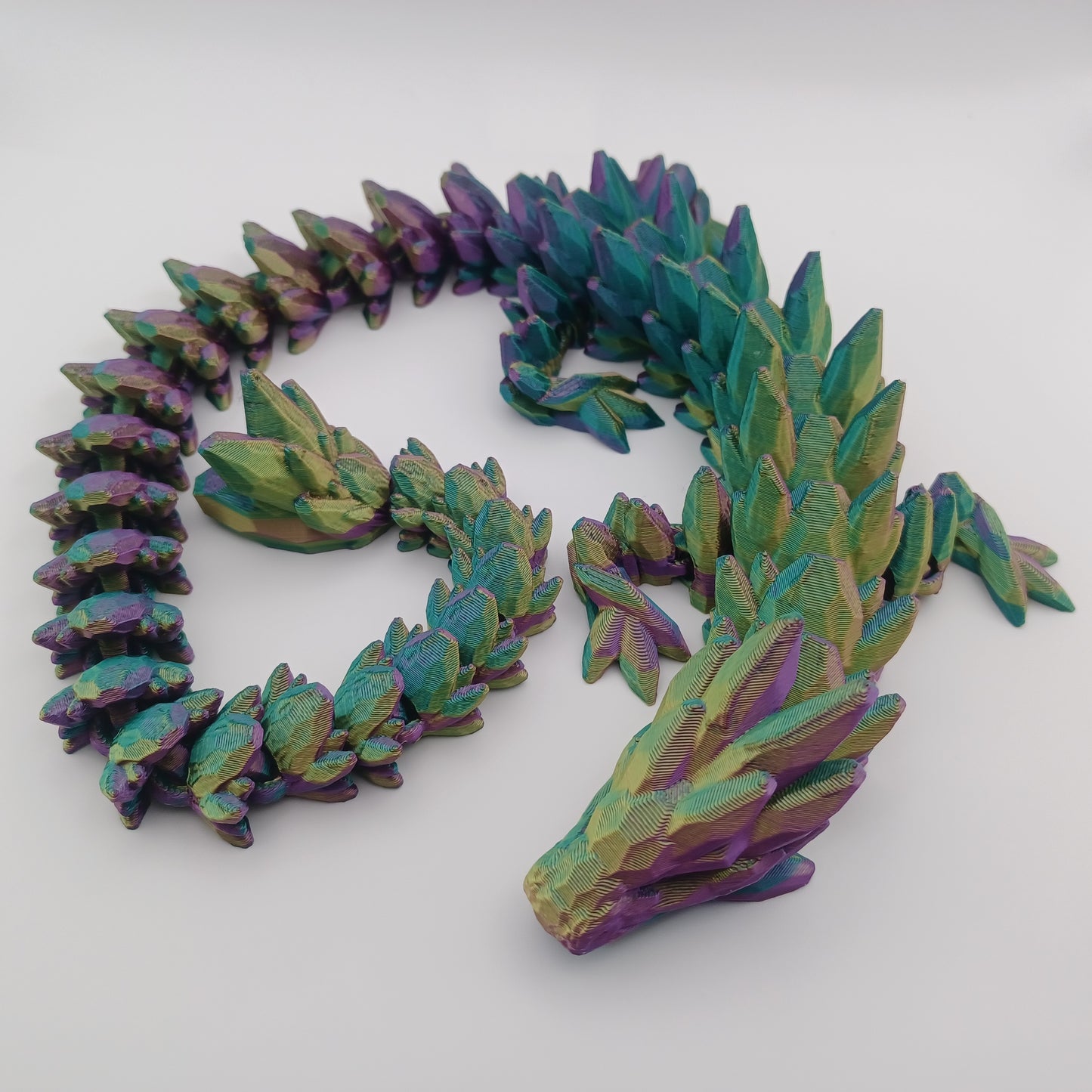 Dragon Egg with Dragon Inside - Pick Your Size and Color - Articulating 3D Printed Fidget Toy, Desk Decor, Birthday Present, Christmas Gift