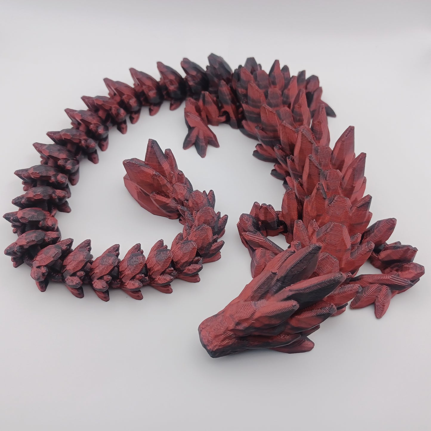 Dragon Egg with Dragon Inside - Pick Your Size and Color - Articulating 3D Printed Fidget Toy, Desk Decor, Birthday Present, Christmas Gift