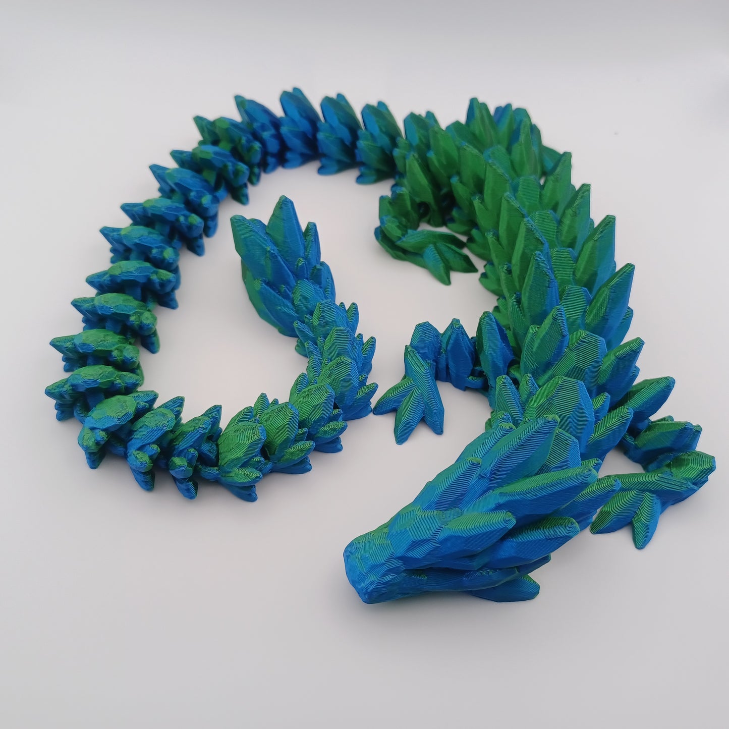 Dragon Egg with Dragon Inside - Pick Your Size and Color - Articulating 3D Printed Fidget Toy, Desk Decor, Birthday Present, Christmas Gift