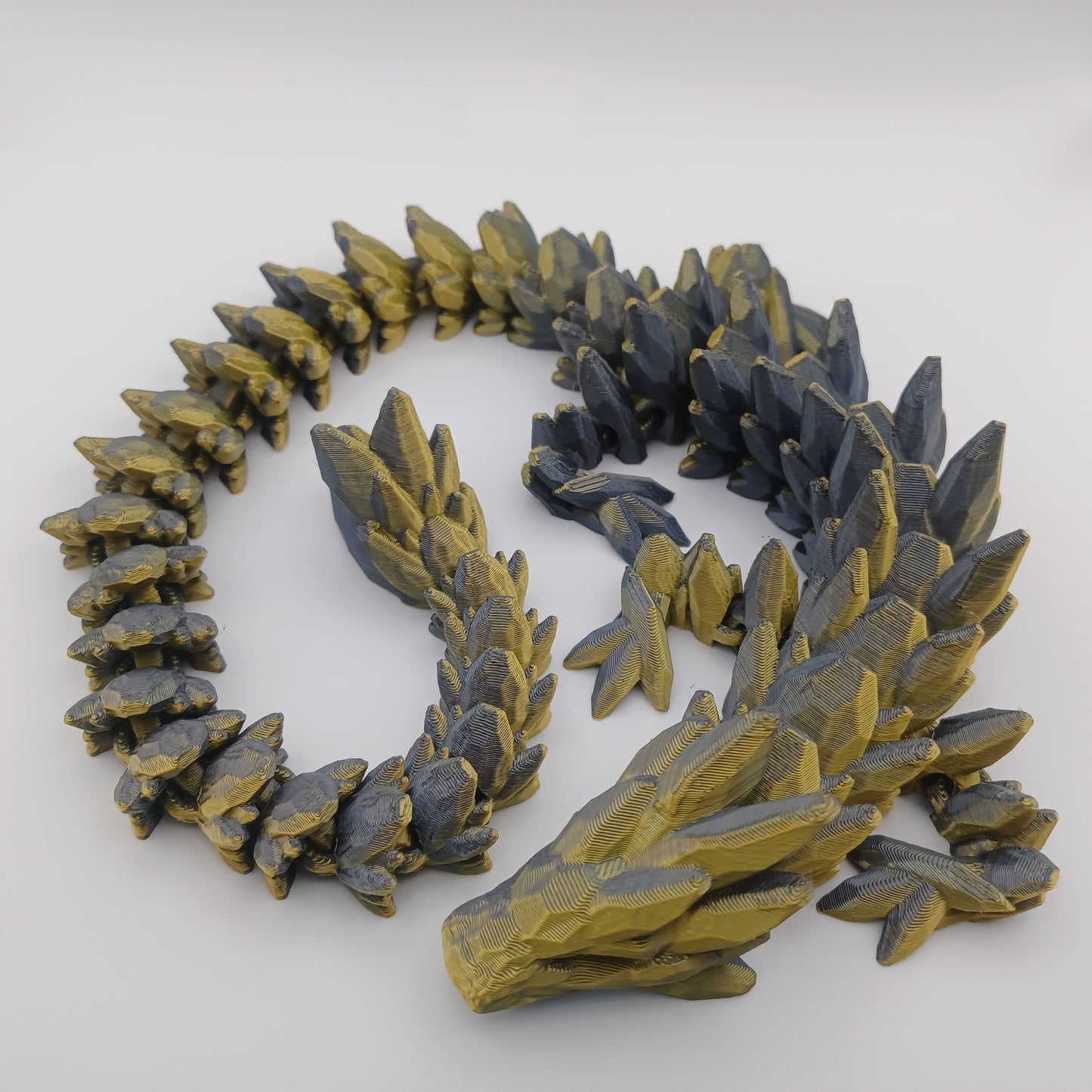 Dragon Egg with Dragon Inside - Pick Your Size and Color - Articulating 3D Printed Fidget Toy, Desk Decor, Birthday Present, Christmas Gift