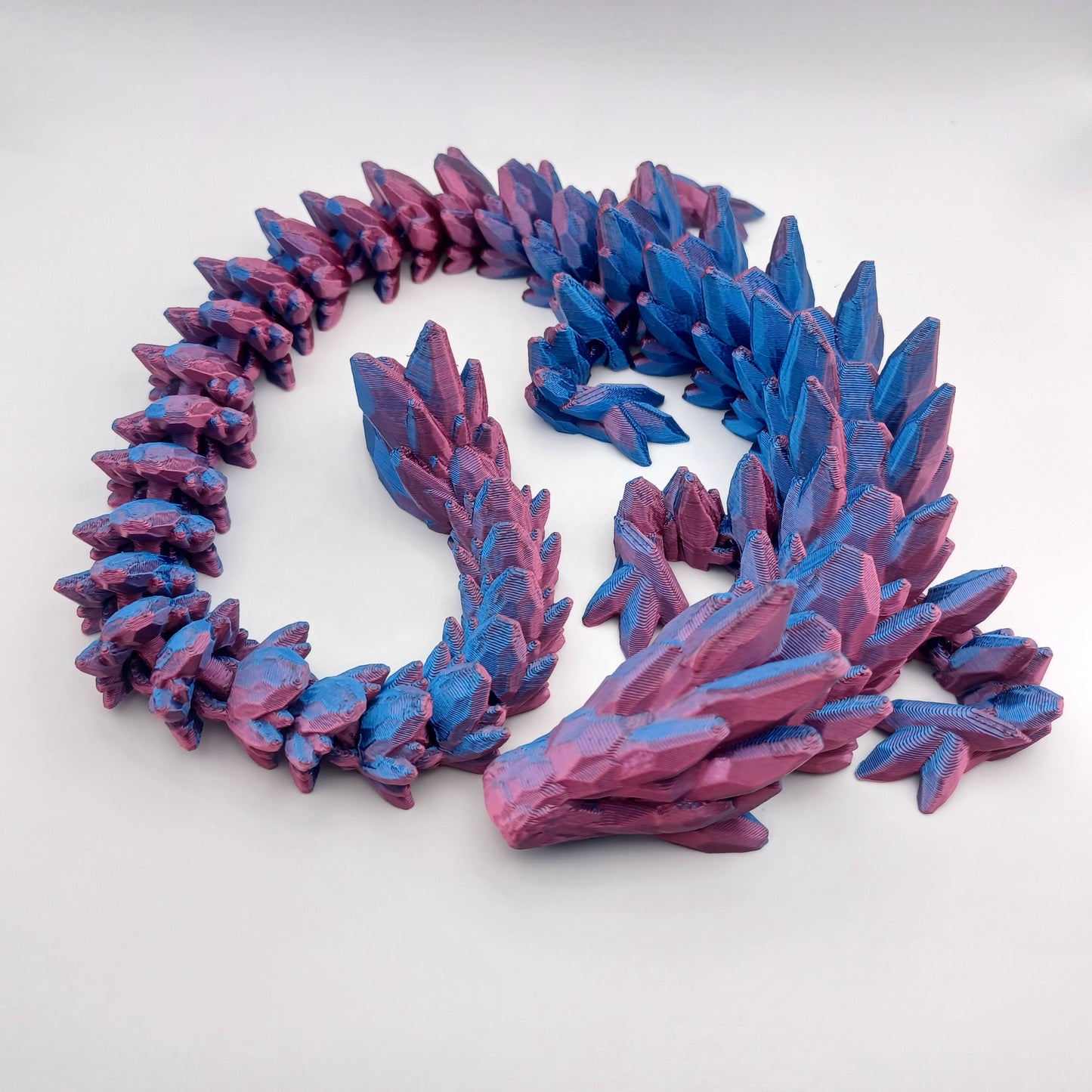 Dragon Fidget Toy - Choose Your Size and Color of Articulated 3D Printed Dragons - Desk Decor, Birthday, Holiday, or Any Occasion Gift