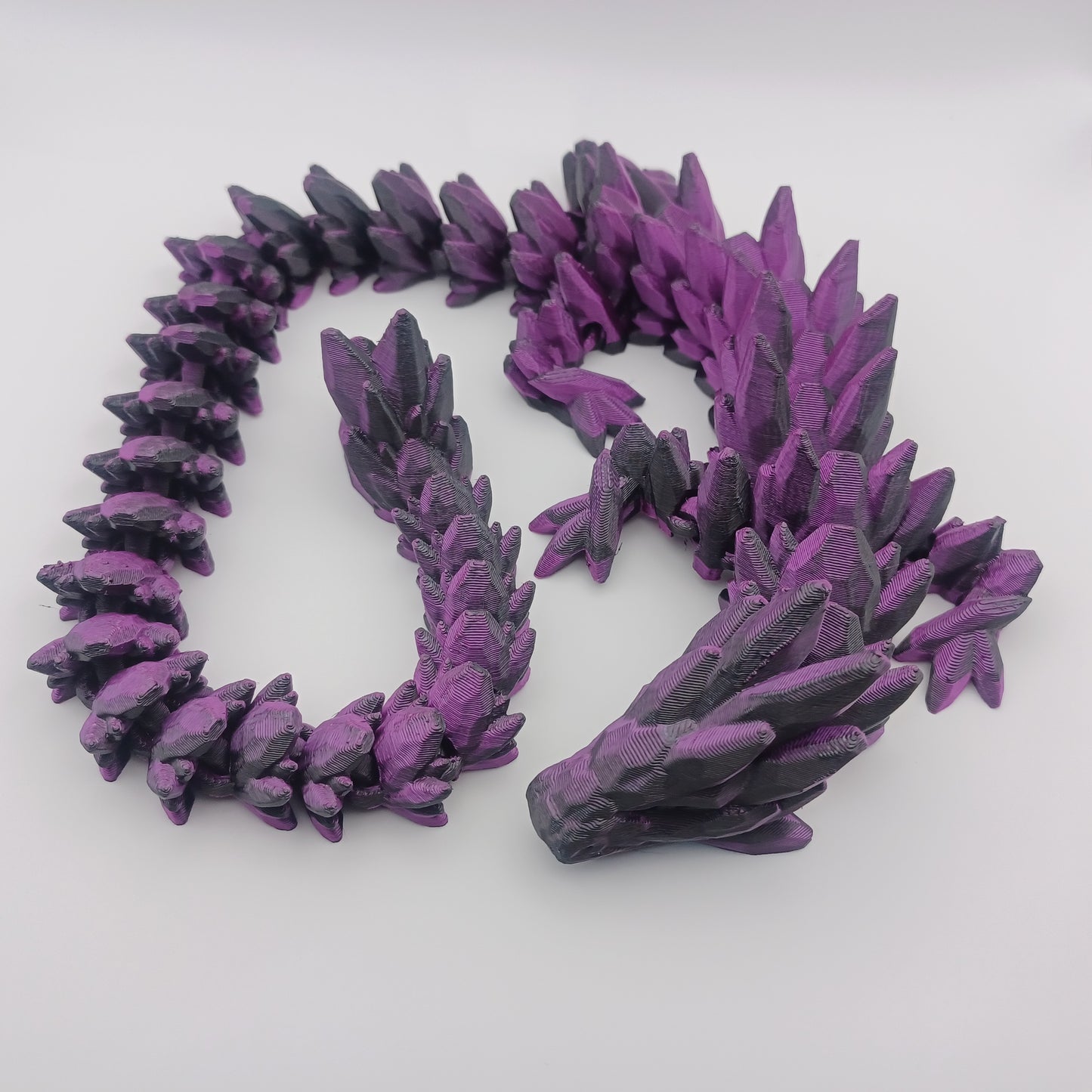 Dragon Egg with Dragon Inside - Pick Your Size and Color - Articulating 3D Printed Fidget Toy, Desk Decor, Birthday Present, Christmas Gift