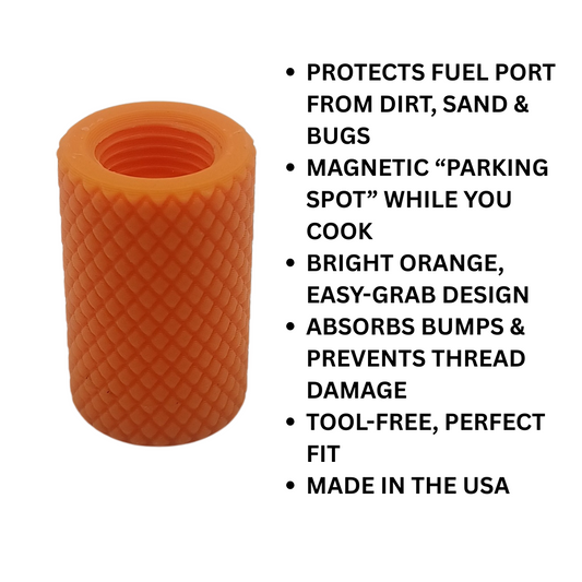 FuelGuard Cap 9/16"-18 Magnetic Gas Inlet Cover Fits Blackstone 17" & 22″