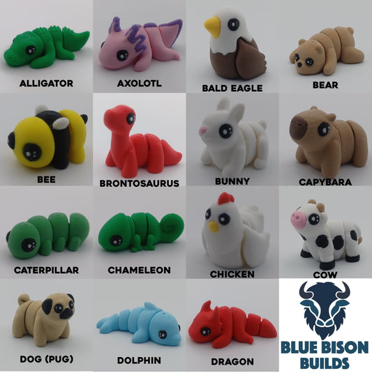 TINEEZ - Mini Animal Fidget Toys