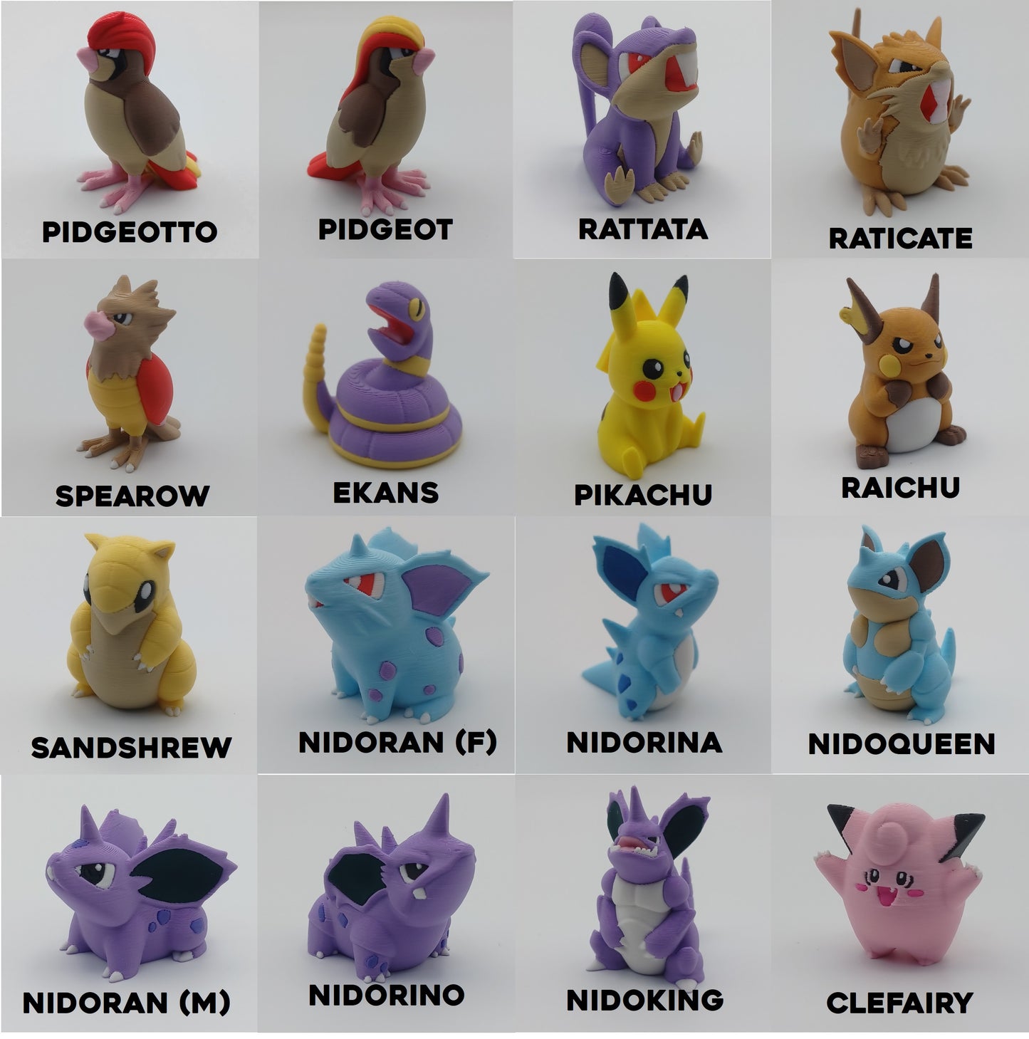 Pokemon Figurines - Pick Your Pokemon