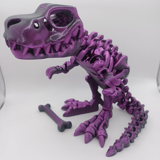 T-Rex Skeleton 3D Printed