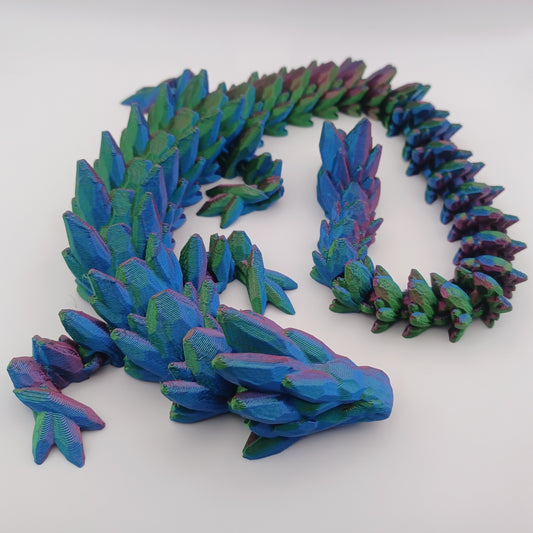 Dragon Fidget Toy - Choose Your Size and Color of Articulated 3D Printed Dragons - Desk Decor, Birthday, Holiday, or Any Occasion Gift