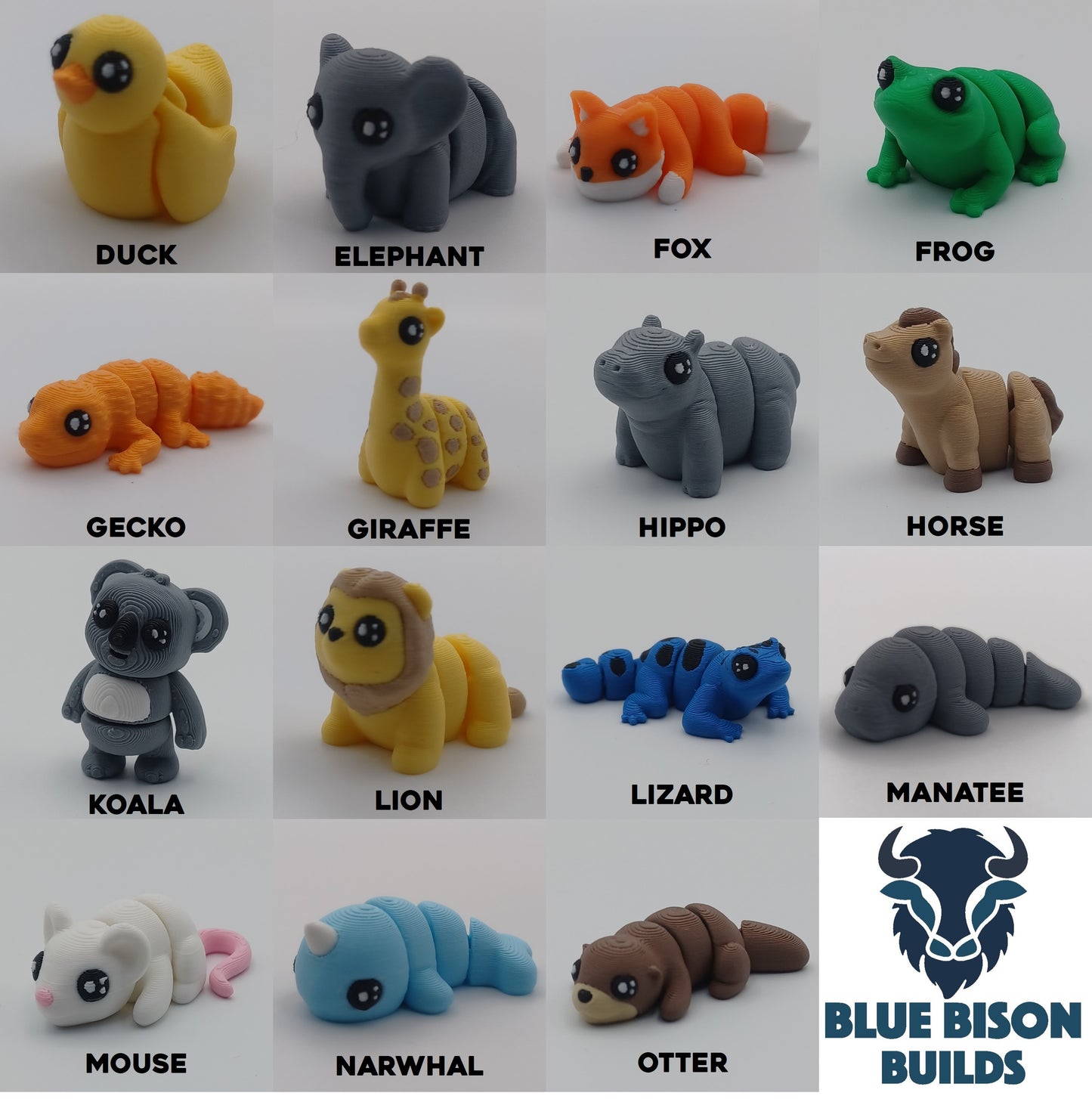 TINEEZ - Mini Animal Fidget Toys