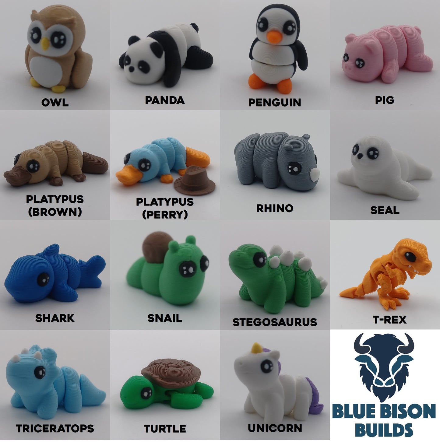 TINEEZ - Mini Animal Fidget Toys